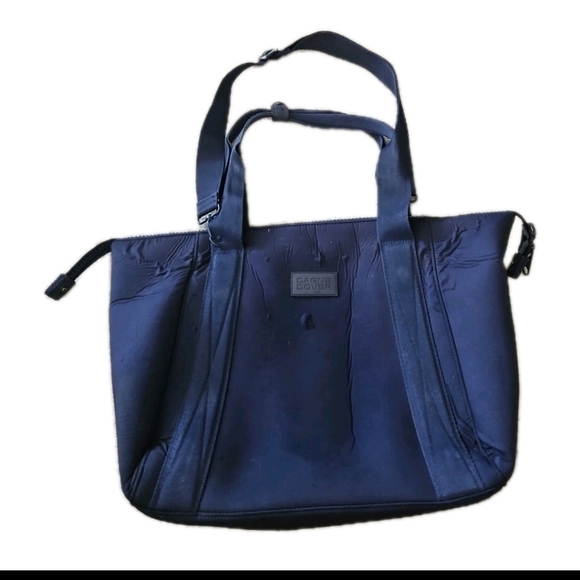 Dagne Dover Navy Blue 365 Neoprene Landon Travel & Gym Weekend Bag Medium - Picture 3 of 13